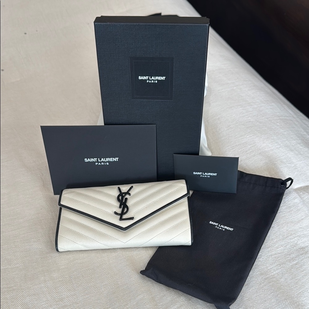 Ysl Grain De Poudre Envelope Wallet